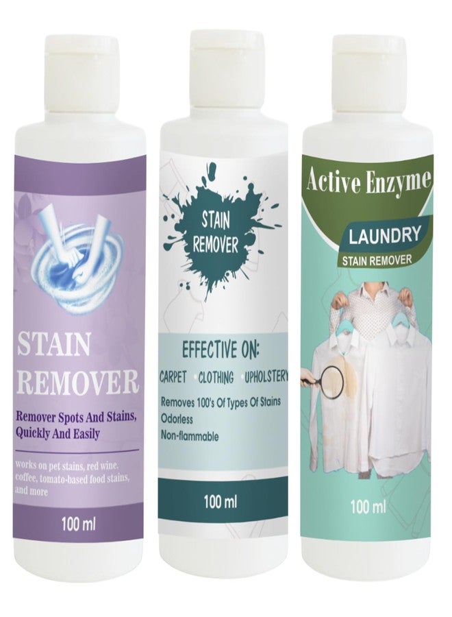 TOOVUS Stain Remover Combo Pack of Purple, Sky and Pista Stain Remover | Multi-Surface Cleaning Solution for Clothes, Fabrics, Upholstery (100 g Each) - Image 5
